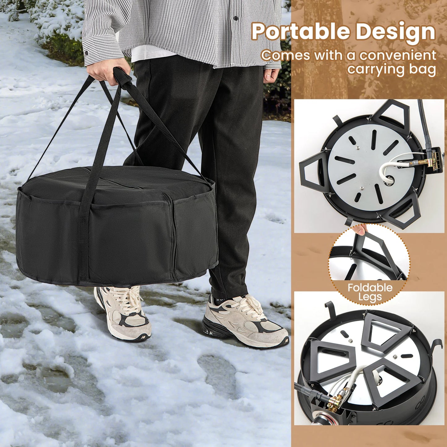 Portable Gas Fire Pit