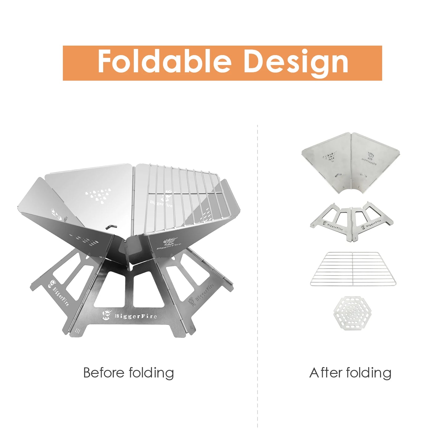 Portable Camping Fire Pit