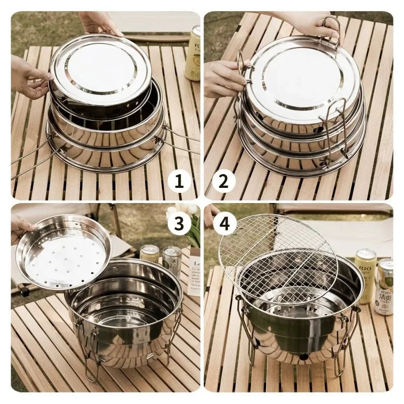 Collapsible BBQ
