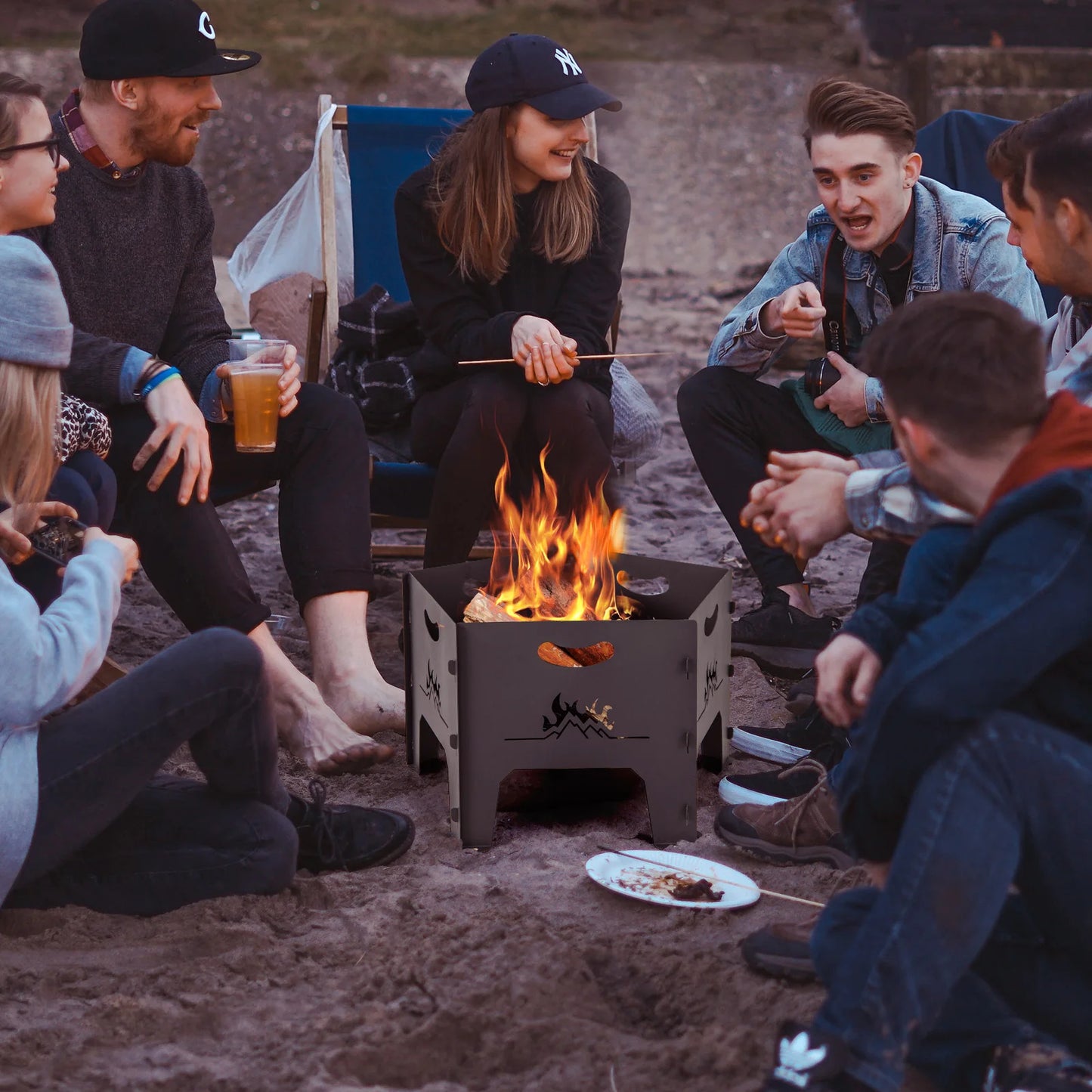 Pentagonal Fire Pit