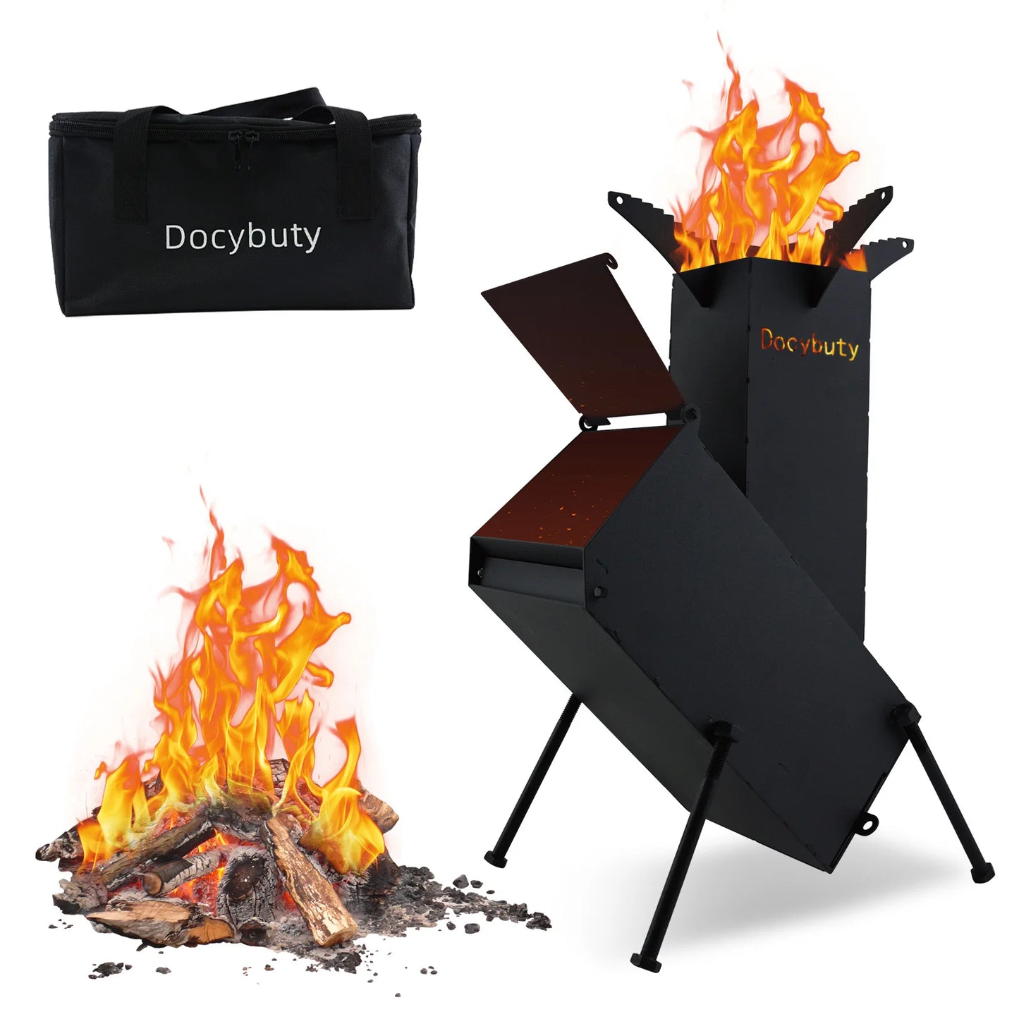 Rocket Wood Burning Camping Stove
