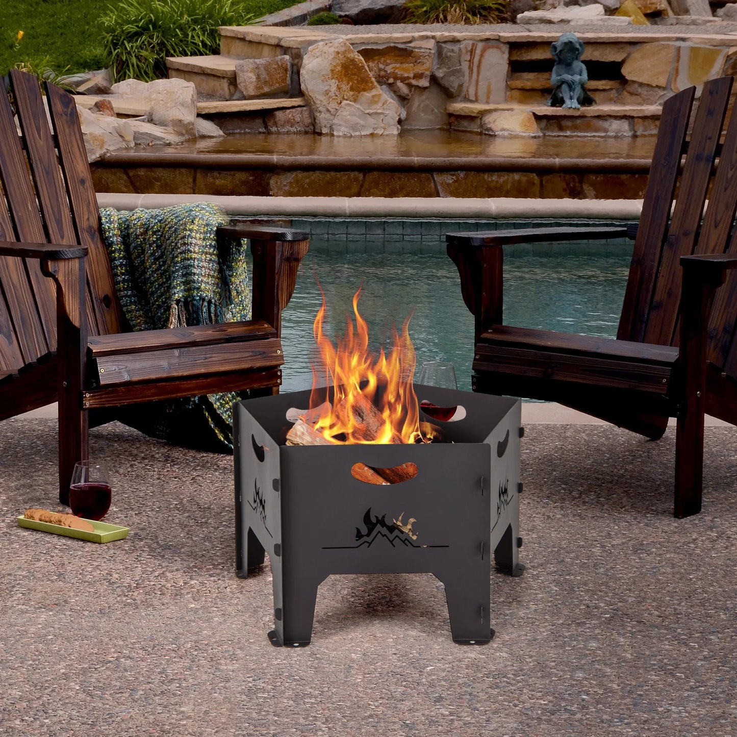 Pentagonal Fire Pit