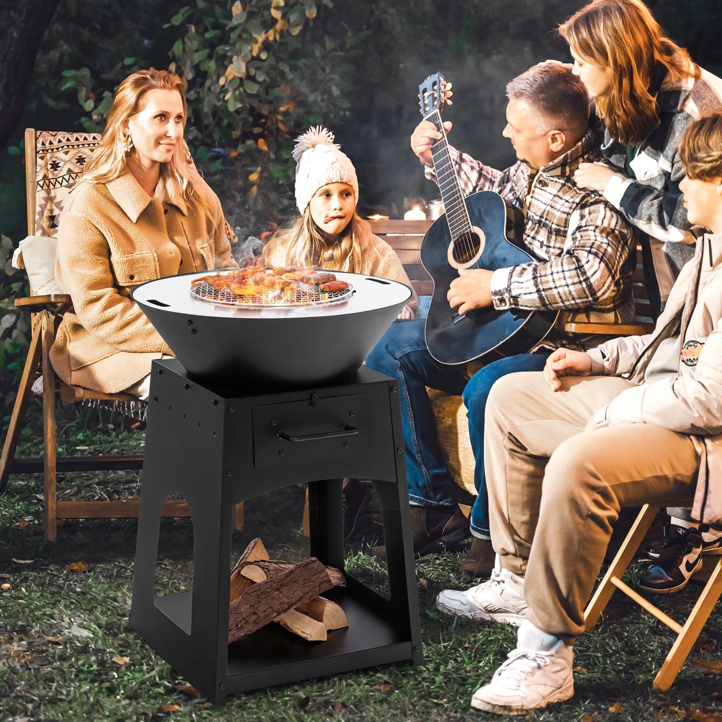 Patio Fire Pit Barbecue