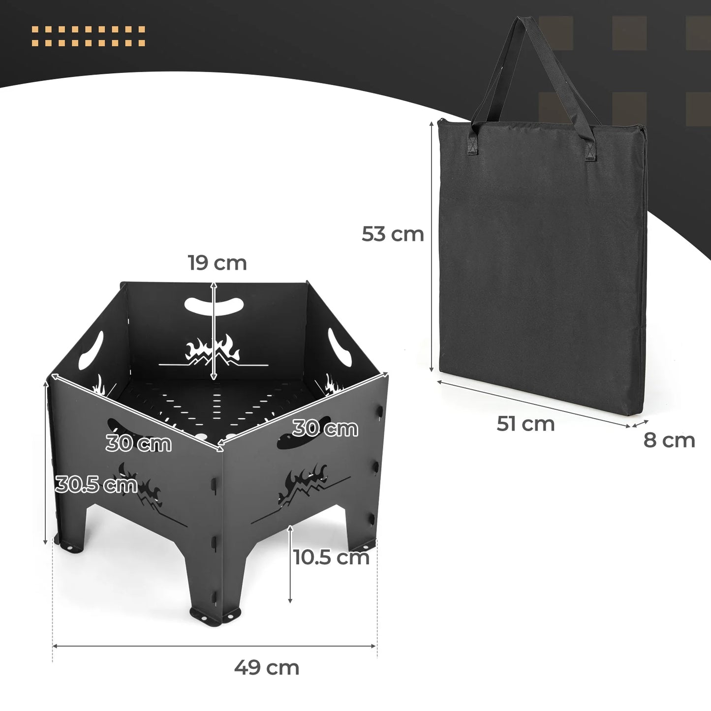 Pentagonal Fire Pit