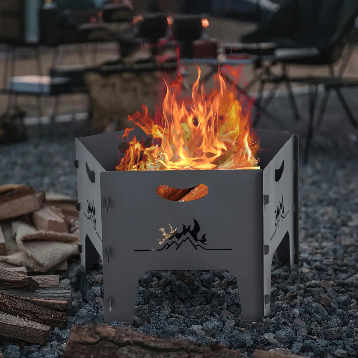 Pentagonal Fire Pit