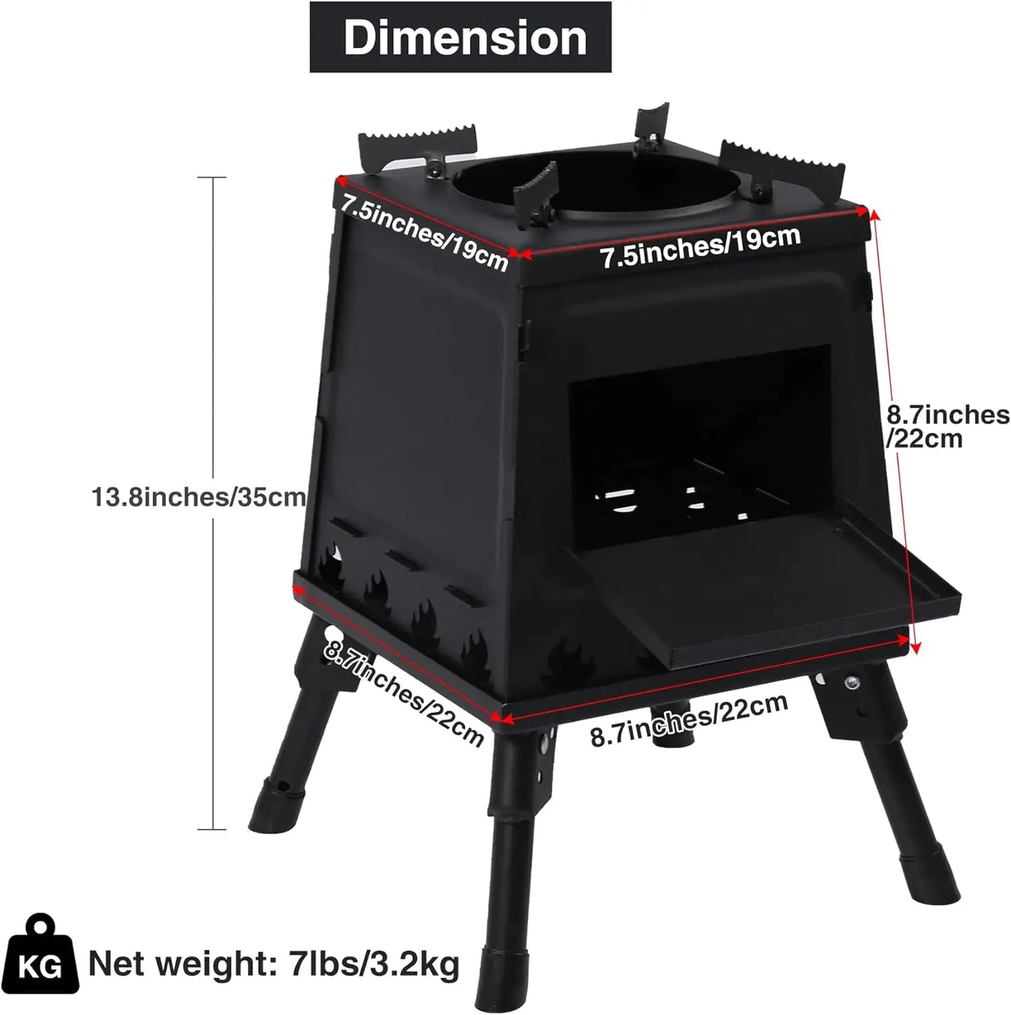 Wood Burning Portable Stove