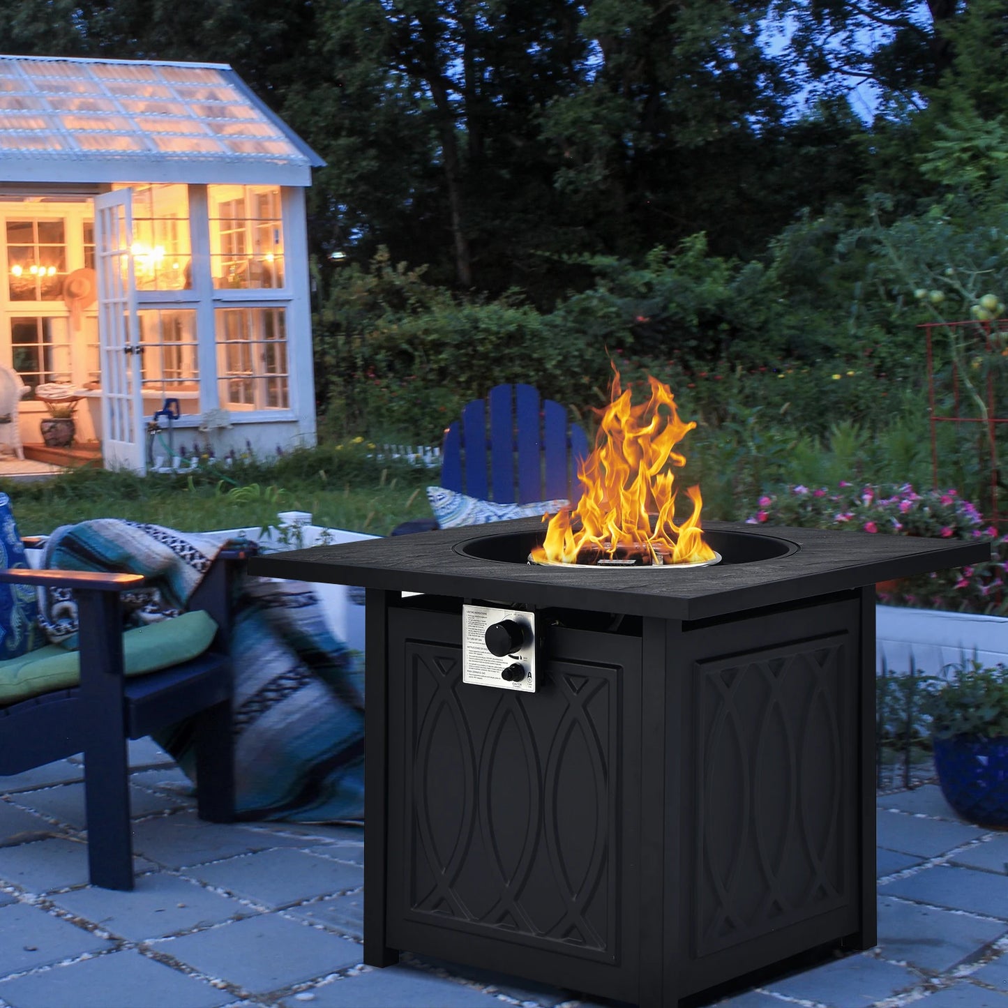 Gas Fire Pit Table