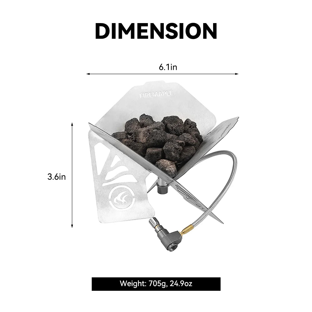 Windproof Portable Firepit