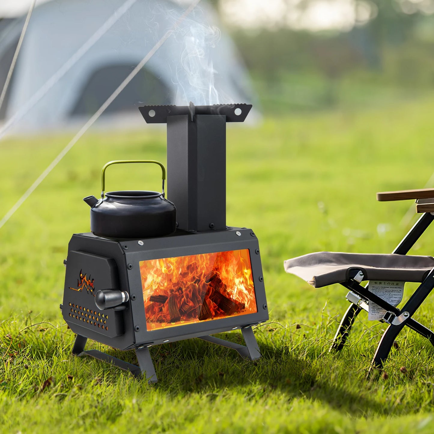 Portable Wood Burning Camping Stove