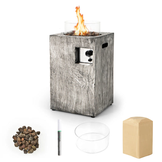 Propane Gas Fire Pit Table