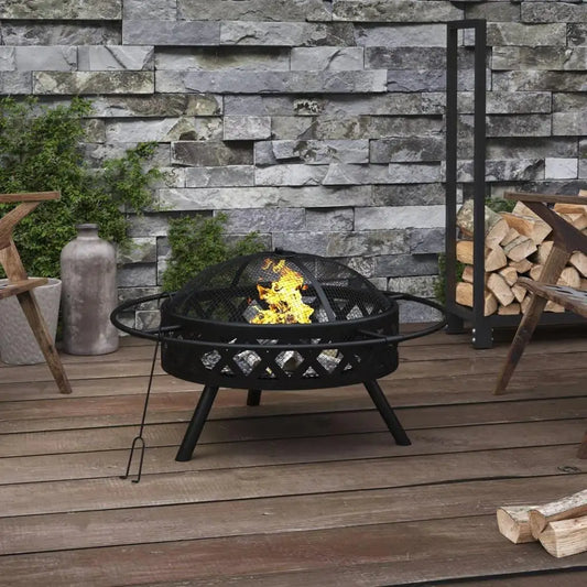 XXL 70cm Steel Fire Pit