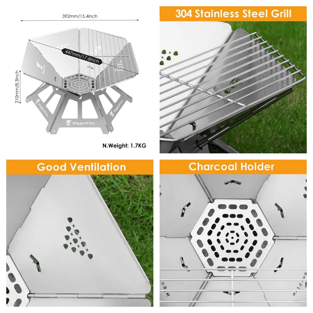 Portable Camping Fire Pit